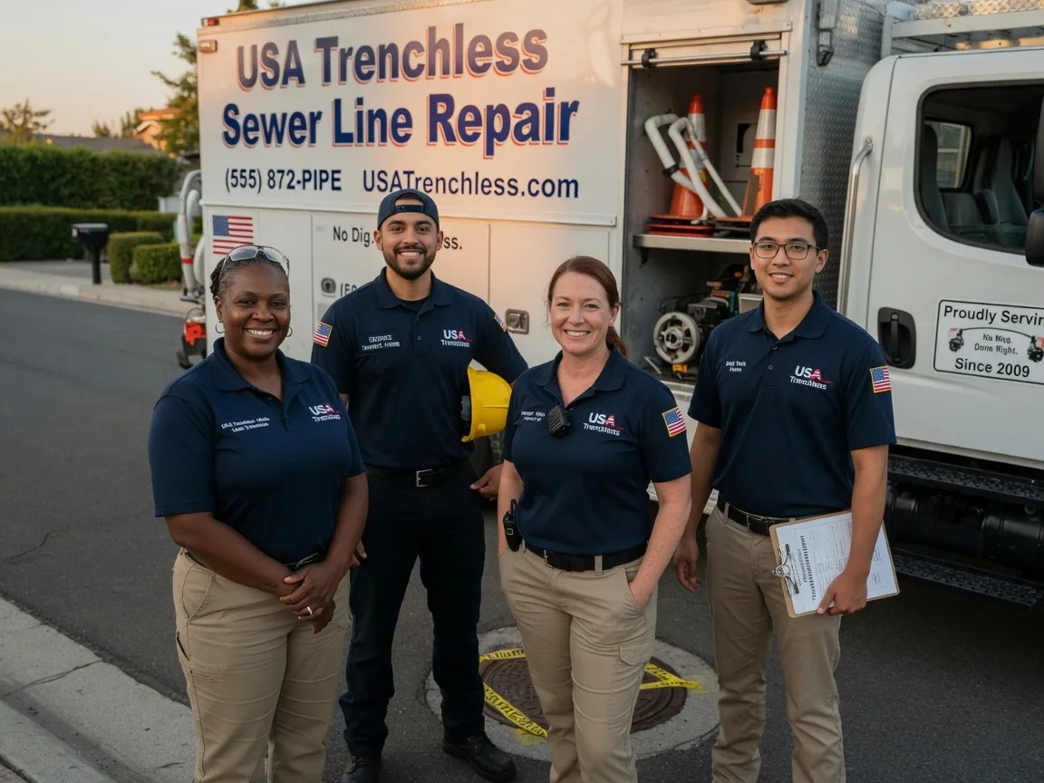 Sewer Line Repair company in Harpster, OH